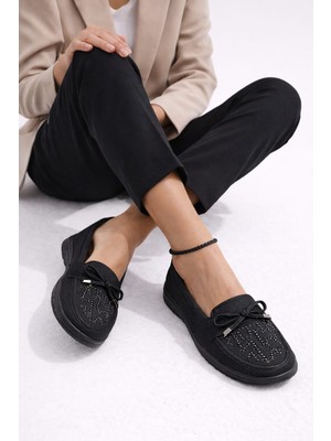 Slipcat Kadın Comfort Taban Ortopedik Loafer Günlük Genç Anne Ayakkabı Babet