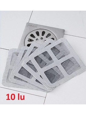 K-Yonlineticaret 10 Lu Lavabo Süzgeci, Banyo Gider Süzgeci, Sineklik Tamir Kiti
