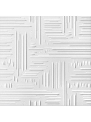 Eps Stropiyer, Tavan Kaplama, Çizgi Desen, 50X50 Cm, 10 mm (1ADET=0.25 M2)