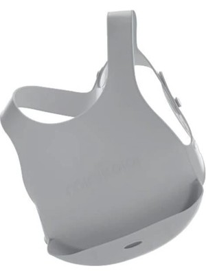 SHC4200 Mey Ithalat® Silikon Mama Önlüğü Powder Grey