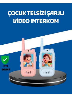 K-Yonlineticaret Çocuklar Için Video Görüşmeli Walkie Talkie Uzun Mesafe Iletişim
