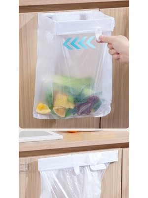 K-Yonlineticaret Kendinden Yapışkanlı Katlanabilir Çöp Poşeti Tutucu Aparat