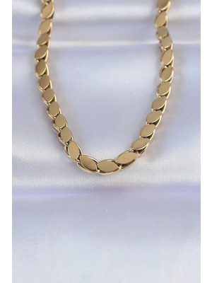 K-Yonlineticaret 316L Çelik Gold Renk Arpa Model Kolye