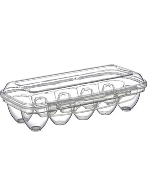 Mey İthalat Mey Ithalat®  10 Bölmeli Kilitli Kapaklı Yumurtalık Saklama Kutusu YU110