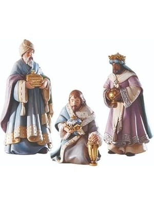 Velora Avalon Gallery Için Doğum Setleri - Iç Mekan Beytüllahim Geceleri Doğum Sahnesi, 3 Parça, 3 Kral
