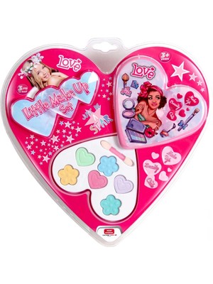 Belle Fusion Mey Ithalat® Love Kalpli Küçük Makyaj Seti