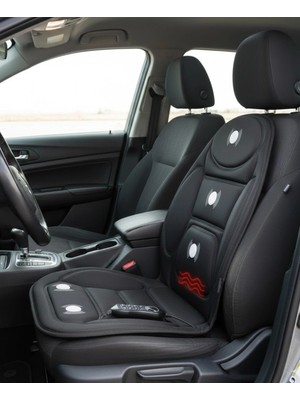 K-Yonlineticaret Sırt ve Bel Için Isıtmalı Masaj Minderi Çok Bölgeli Tasarım