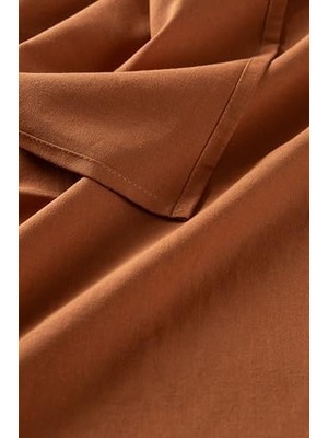 Velora W Premium Masa Örtüsü (Sofra, Sunum, Doğum Günü, Piknik) (Tarçın, 110 x 160)