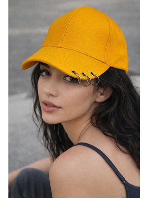 Modex Üç Halkalı Piercing Siperlikli Şapka