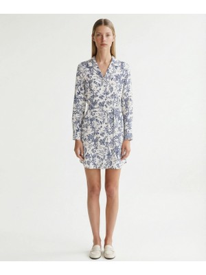 Yargıcı Düz Ceket Yaka Uzun Kol Elbise