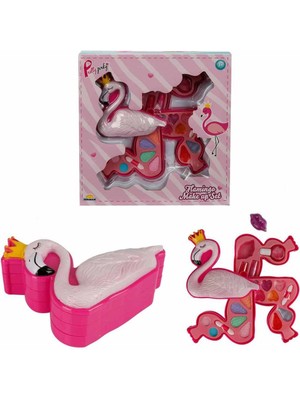 İSMİYLEAL Ismiyl Flamingo Şekilli 3 Katlı Makyaj Güzellik Seti 255669