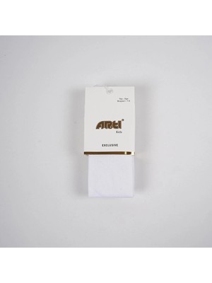 Belle Fusion Mey Ithalat®   Düz Külotlu Çorap 300183 Beyaz