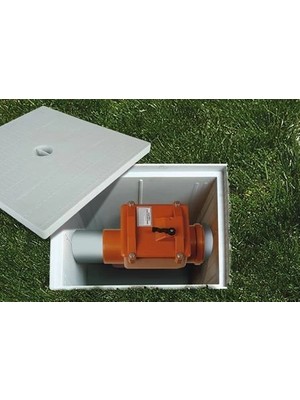 Belle Fusion Mey Ithalat® Pvc Pissu Atıksu Çekvalfi 125 mm Kilitli