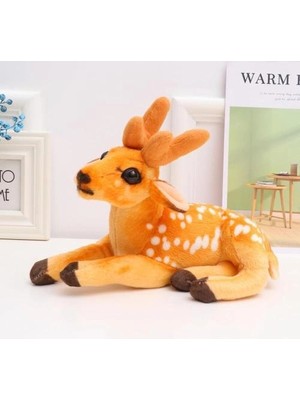 Belle Fusion Mey Ithalat® 14580 Peluş Geyik 30CM Sesli -Pşa