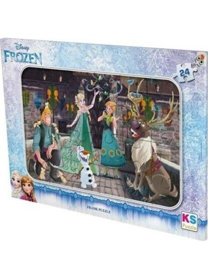 Ks Games 24 Parça Frozen Frame Puzzle Cnk