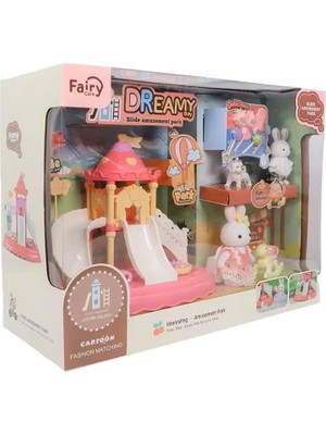 Belle Fusion Mey Ithalat® Bay Dreamy Mini Tavşan Kaydır.eğlen.parkı-Mga