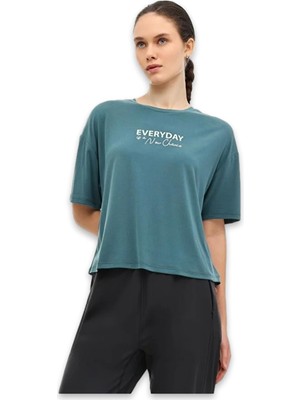 Lumberjack 6m Wl 11HIER 6fx Yeşil Unisex T-Shirt