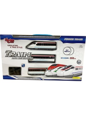İSMİYLEAL Ismiyl LE-2934A-11 40PCS Isıklı 308CM Hızlı Tren Set-Vrd 255669