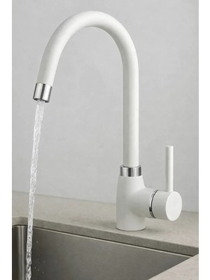 Sardıcı Beyaz Delta Mutfak Eviye Bataryası