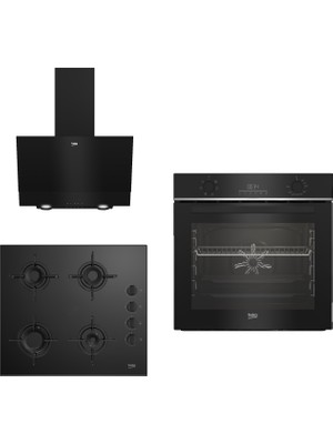 Beko New Black Star 3 Lü Ankastre Set ( Bfc 330 S - Bocd T 6011 Es - Bde 6050 S )