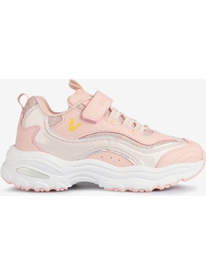 Vicco Hack Ortopedik Kız Çocuk  Simli Rahat Sneaker