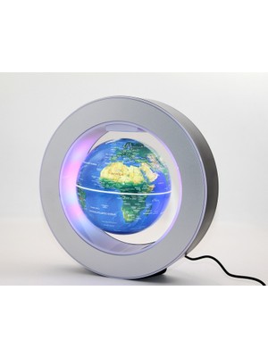 Calperia Mıknatıslı Ortada Dönen Dünya Küre