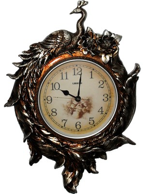 Calperia Duvara Asmalı Tavuskuşu Saat