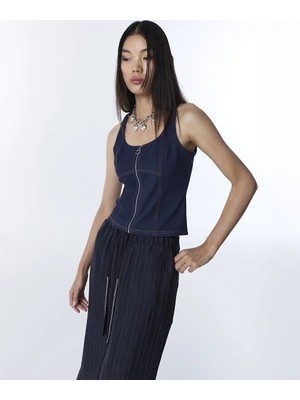 Twist DENİM GÖRÜNÜMLÜ TİŞÖRT TS1260070073629