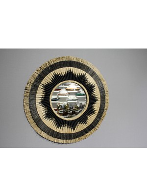 Calperia Hasırlı Duvar Ayna