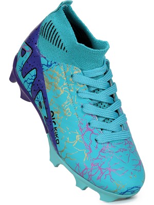 Kiko Kids  Roger Boğazlı Krampon Çim Saha Erkek Çocuk Futbol Ayakkabı