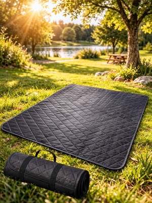 Beylini Piknik Örtüsü Baklava Desen Kamp Matı Isıya Suya Dayanıklı Taşınabilir Saklanabilir Plaj Çim Sofra 4 Ölçü