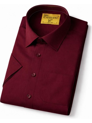 Fabio Cassani Kısa Kol Klasik Erkek Dacron Gömlek 7549