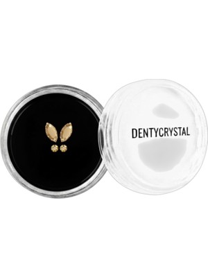 Generic Dentycrystal Diş Pırlantası Kelebek Desenli Altın Renkli (Avusturya Kristallerinden Oluşturulmuş Özel Set )