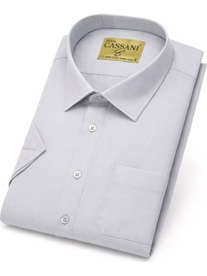 Fabio Cassani Kısa Kol Klasik Erkek Dacron Gömlek 7549