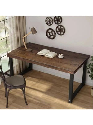 BRK Design Ahşap Doğal Kütük Yemek / Toplantı / Çalışma Masası