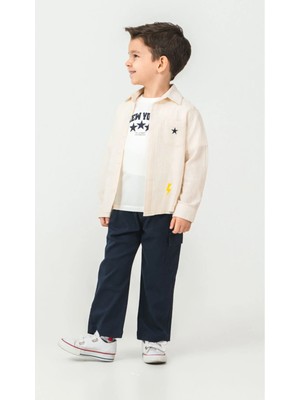 Alg ERKEK ÇOCUK BAYRAMLIK 3 PARÇA DOKUMA TAKIM