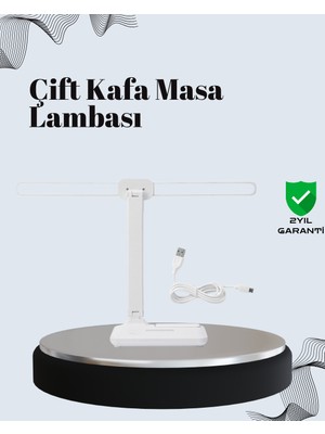 SiHako Ayarlanabilir Açıya Sahip Masa Lambası | Kademeli Işık Seviyesi, ve Kompakt Tasarım