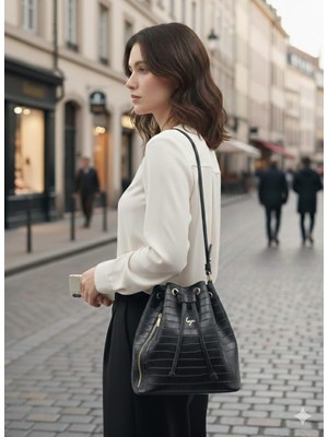 BYZ-4001 Kadın Omuz Çantası 24CMX26CMX13CM