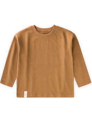 Cigit Mevsimlik Basic T-Shırt 8-14 Yaş Camel