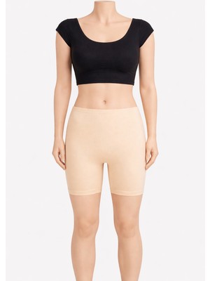 Belpa Likralı Penye Tayt, Pamuklu, Büyük Beden Içlik Tayt %95 Pamuklu %5 Likra