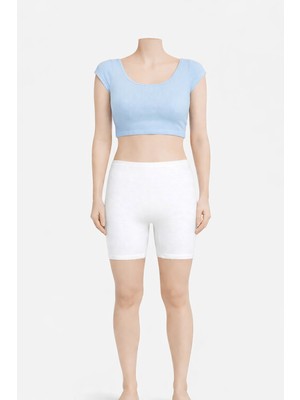 Belpa Likralı Penye Tayt, Pamuklu, Büyük Beden Içlik Tayt %95 Pamuklu %5 Likra