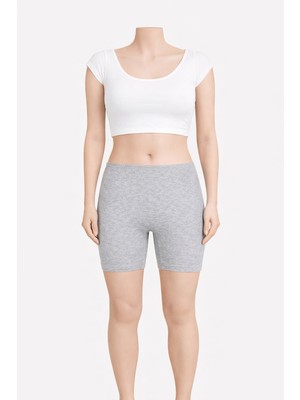 Belpa Likralı Penye Tayt, Pamuklu, Büyük Beden Içlik Tayt %95 Pamuklu %5 Likra