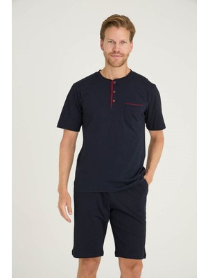 Kly Erkek Midi Yaka Şortlu Takım Modern Tasarım 2010