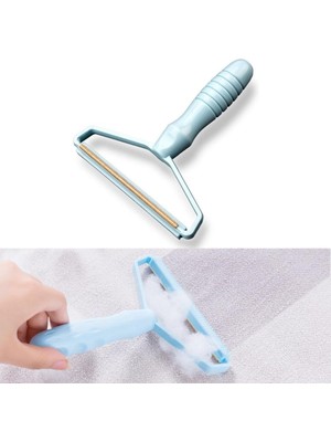 Roichil Çift Taraflı Elbise Kazak Plastik Kumaş Tüy Alma ve Tiftik Temizleyici Toplayıcı Taşınabilir