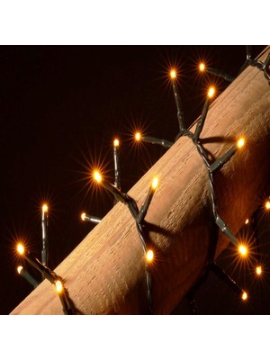Oktay Sesal Gün Işığı 100 LED 4 Metre Pirinç LED Işık Gerçek Gün Işığı LED Işık Pirinç LED Yılbaşı Işığı
