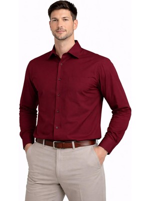 Fabio Cassani Uzun Kol Klasik Erkek Dacron Gömlek 7550