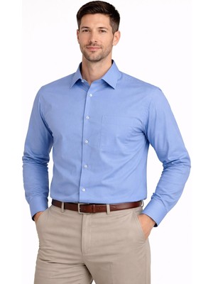 Fabio Cassani Uzun Kol Klasik Erkek Dacron Gömlek 7550