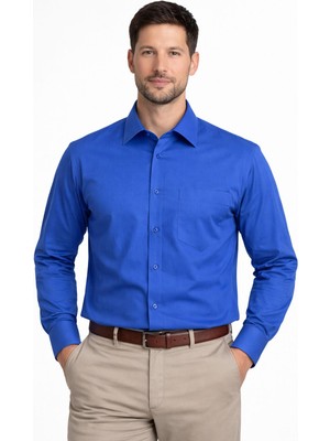 Fabio Cassani Uzun Kol Klasik Erkek Dacron Gömlek 7550