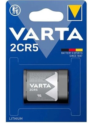 Varta 2cr5 6 Volt Lityum Fotoğraf Makinesi Pili (5047)