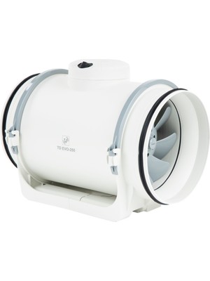 Soler&Palau Td EVO-250 Aksiyel Fan 210-1840 m³/h Hava Debisi ile Güçlü Emiş Özelliği